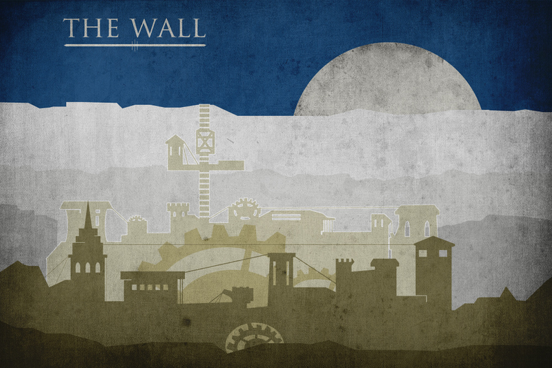 Illustration for article titled Awesome Game of Thrones Travel Posters for Your Next Trip to Westeros!